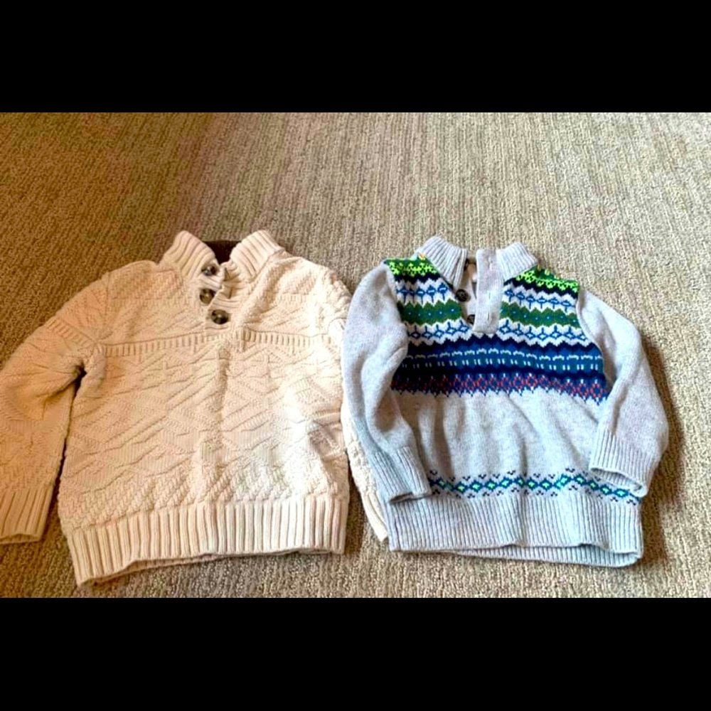 Handsome little man sweaters